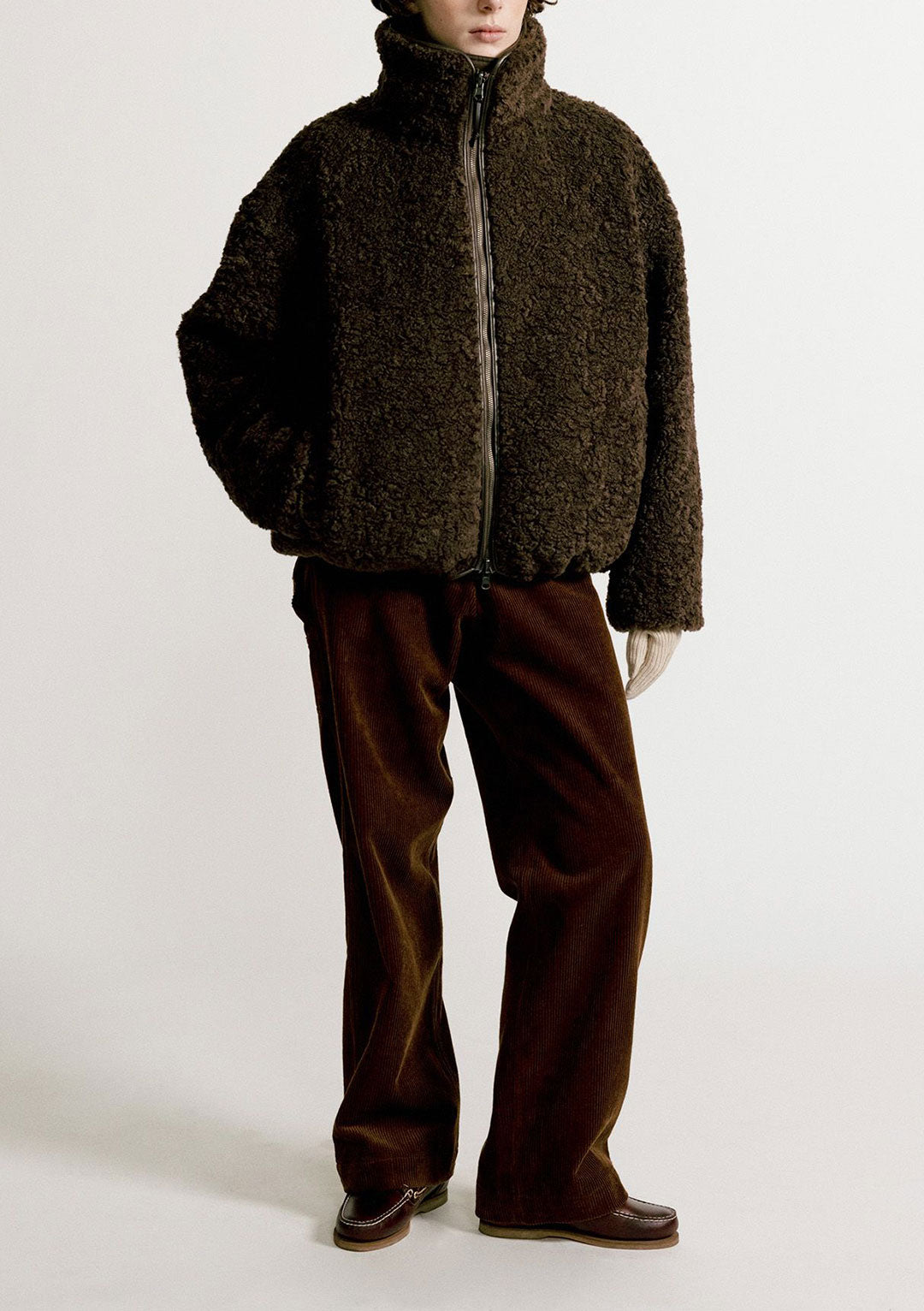 NOTHING WRITTEN POOH REVERSIBLE JUMPER VINTAGE BROWN