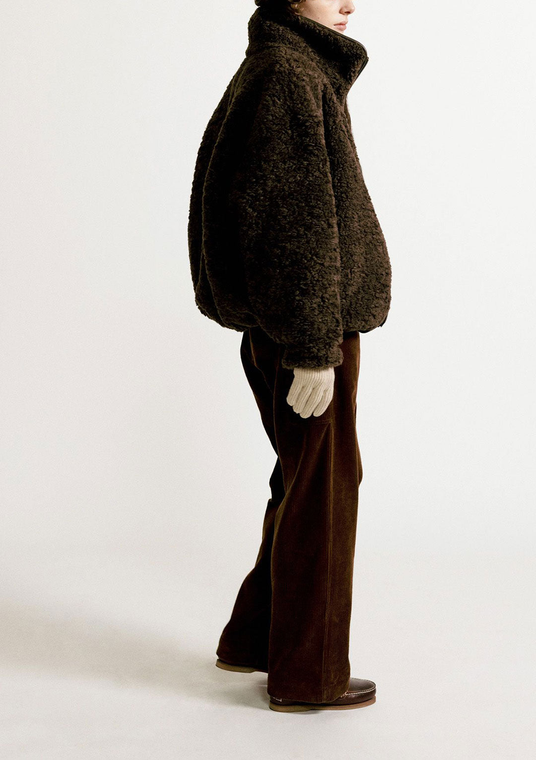 NOTHING WRITTEN POOH REVERSIBLE JUMPER VINTAGE BROWN