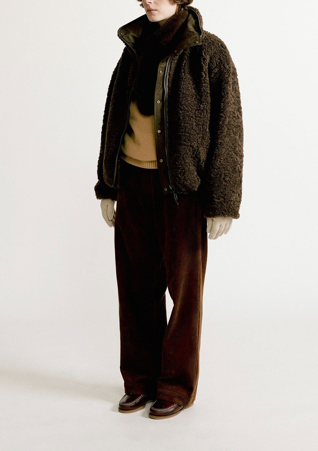 NOTHING WRITTEN POOH REVERSIBLE JUMPER VINTAGE BROWN