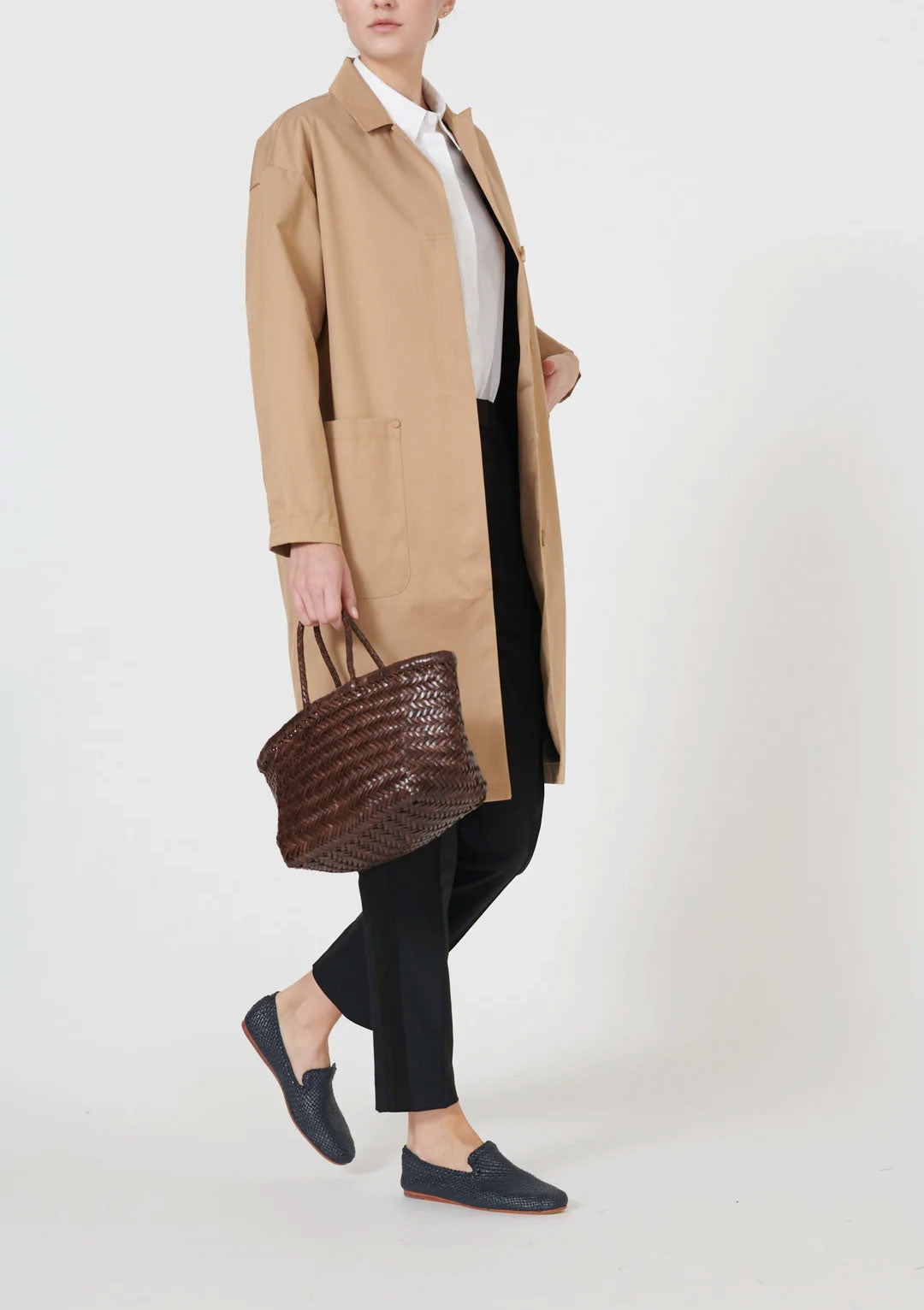 DRAGON DIFFUSION Bamboo Triple Jump Small Dark Brown | Bags