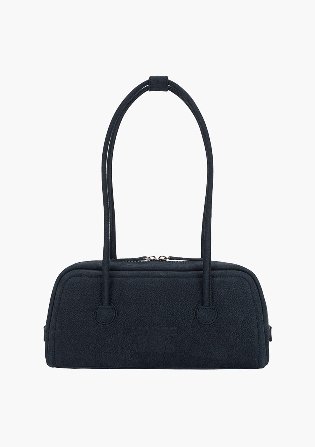 MARGESHERWOOD SOFT BAGUETTE BAG INDIGO NUBUCK