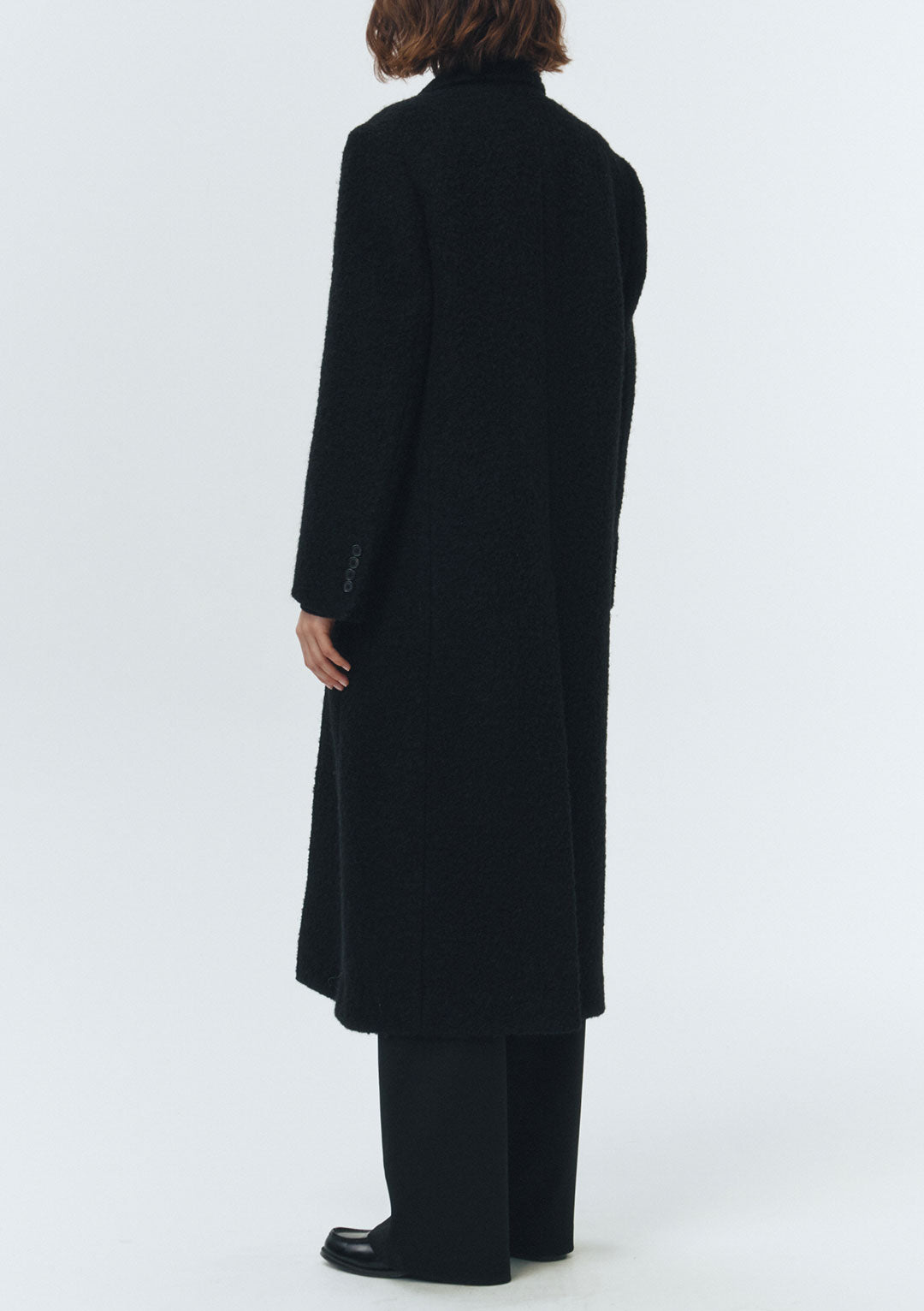 DUNST Unisex 2-Way 3 Button Cashmere Coat