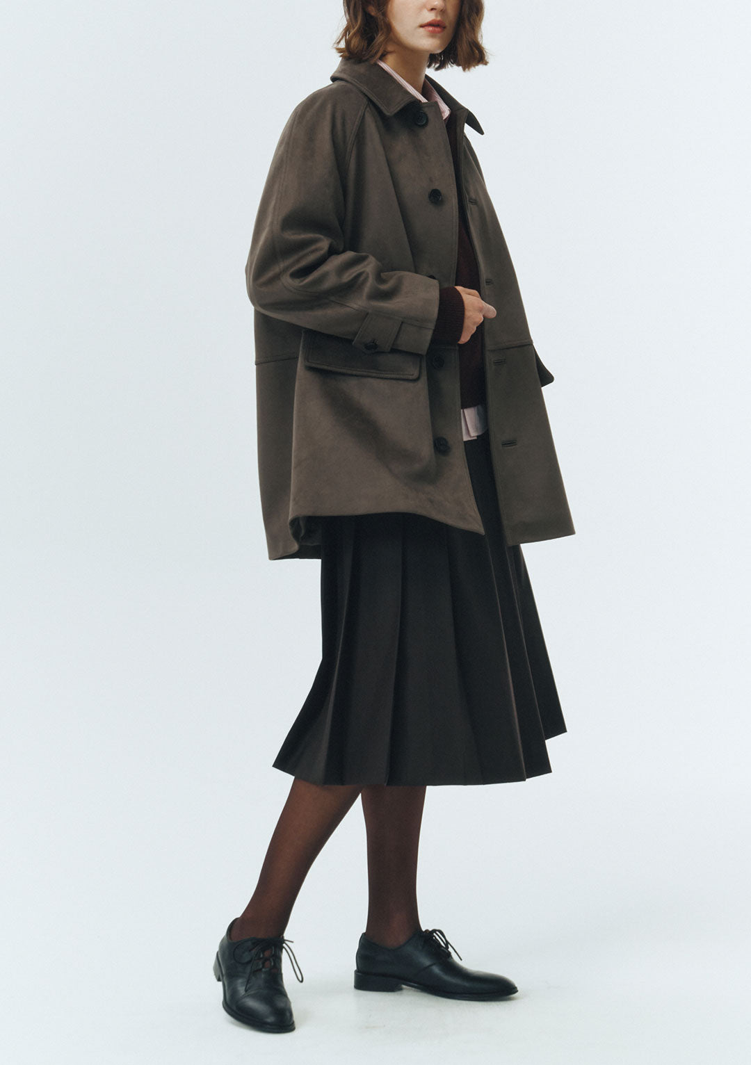 DUNST Lily Vegan Suede Half Jacket (COMING SOON)