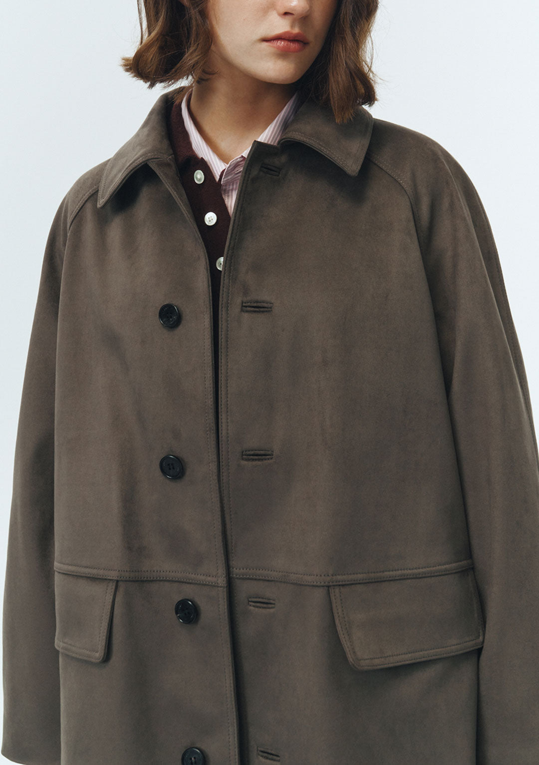 DUNST Lily Vegan Suede Half Jacket (COMING SOON)