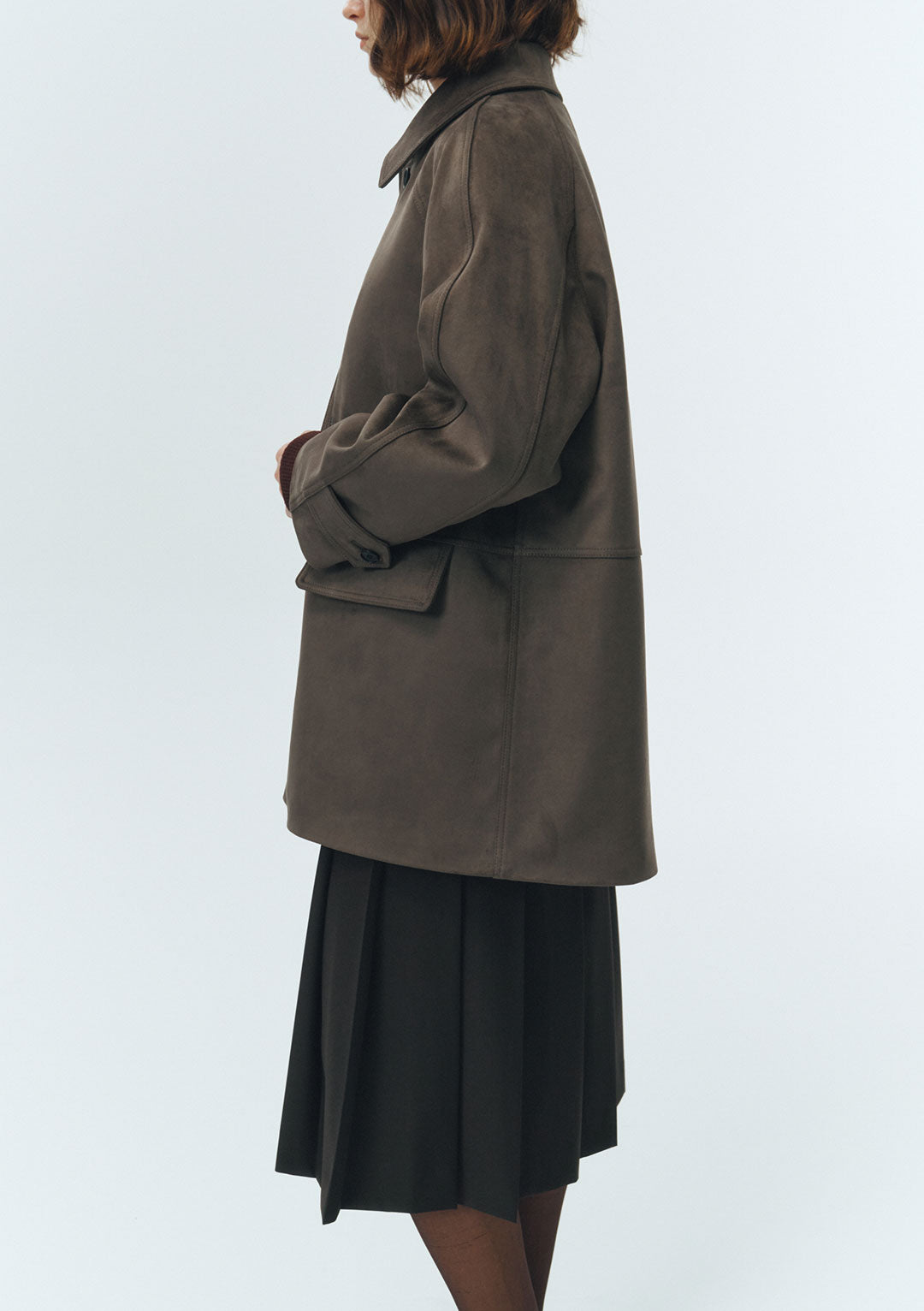DUNST Lily Vegan Suede Half Jacket (COMING SOON)