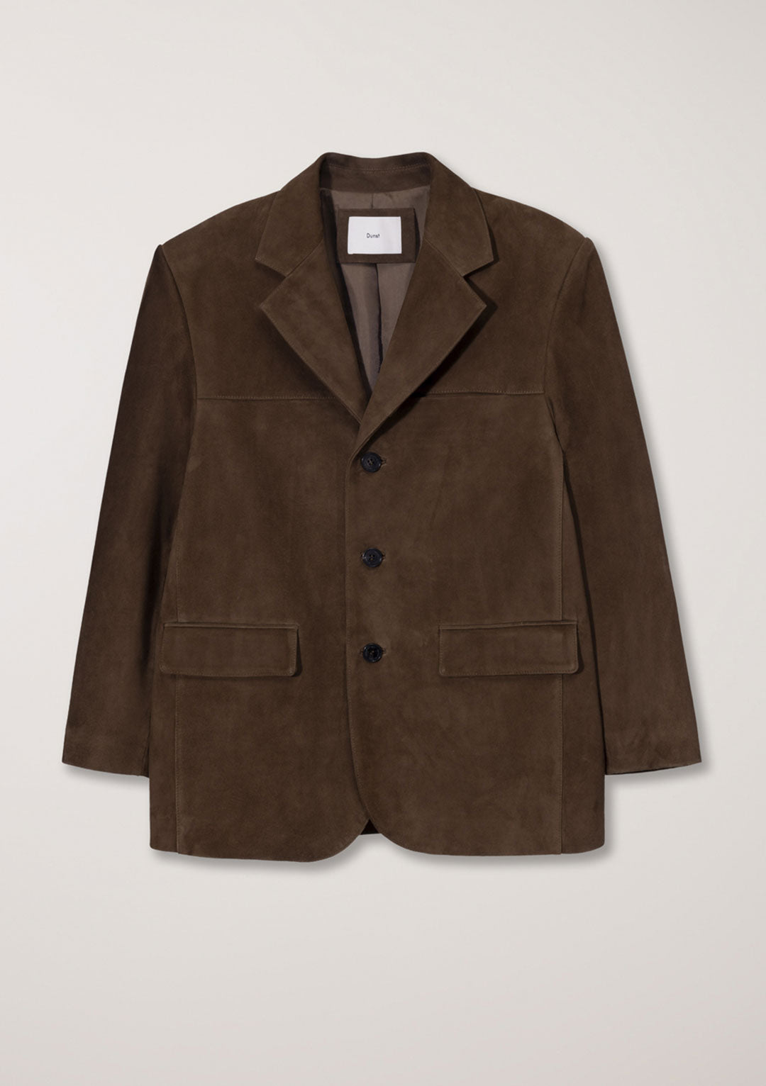 DUNST Unisex Suede Tailored Half Jacket Camel (COMING SOON)