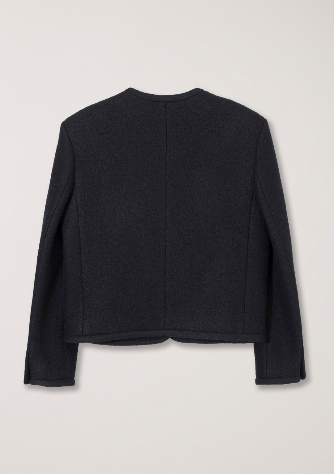 DUNST Classic Boucle Tweed Jacket Black | Outwear | OEUVR – OEUVR