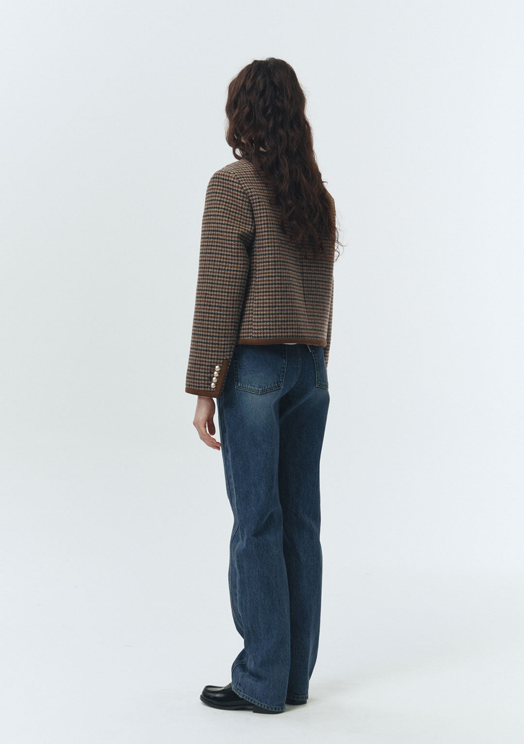 DUNST Classic Boucle Tweed Jacket Check (COMING SOON)
