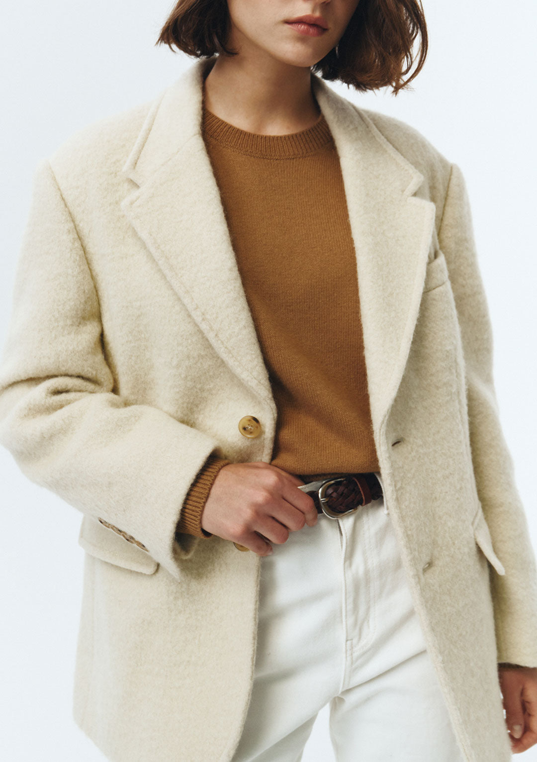 DUNST Unisex Alpaca Blazer Coat (PRE-ORDER)