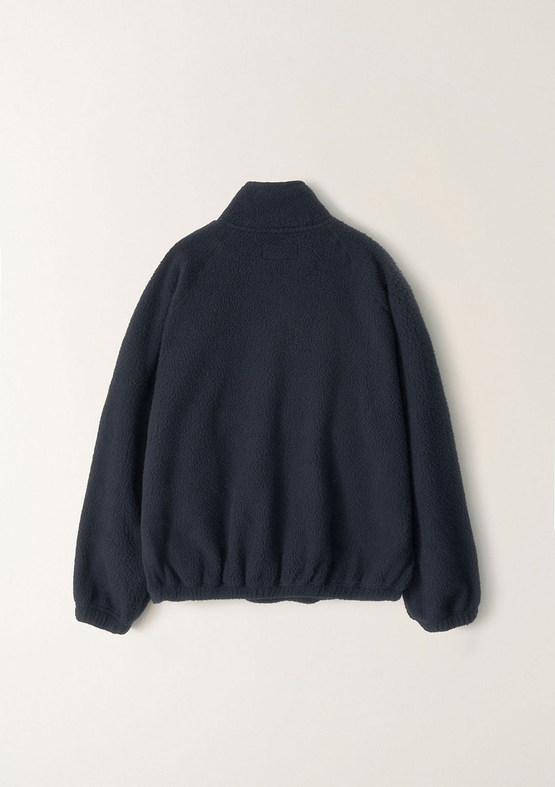 NOTHING WRITTEN WOOLY FLEECE PULLOVER DARK NAVY