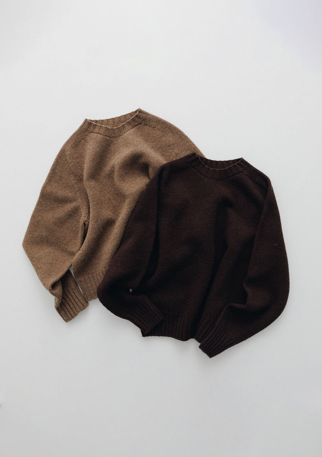 NOTHING WRITTEN BUNNY WOOL PULLOVER KNIT BLACK