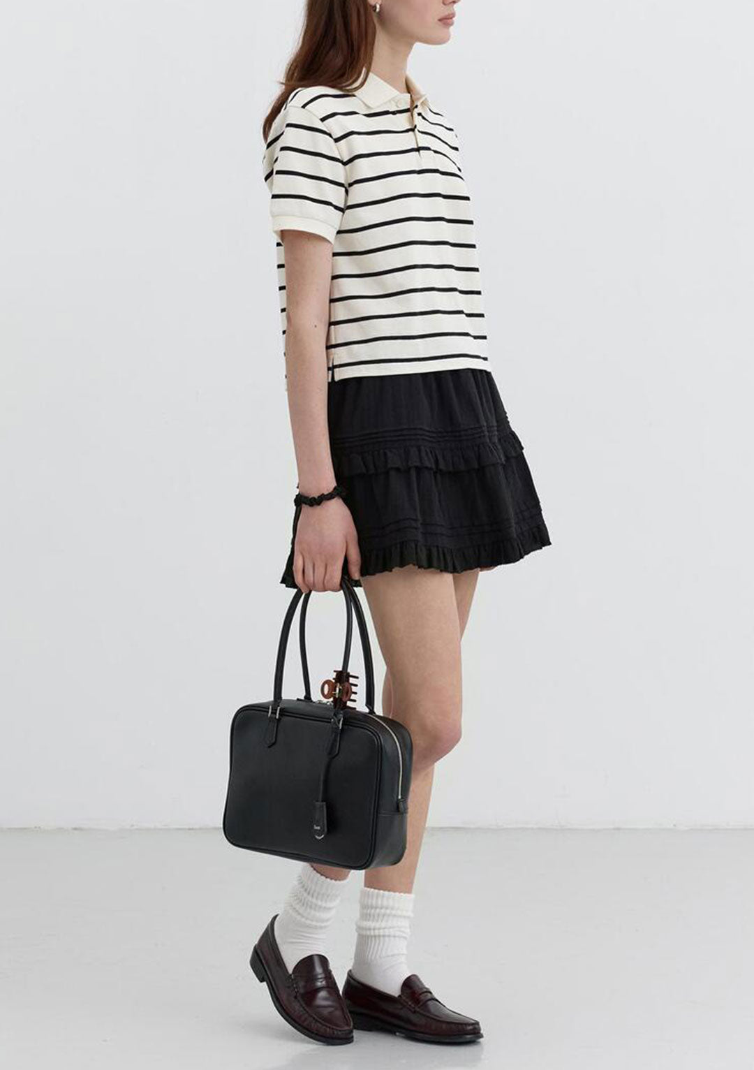 DUNST Classic 28 Leather Bag Black | Bags | OEUVR – OEUVR