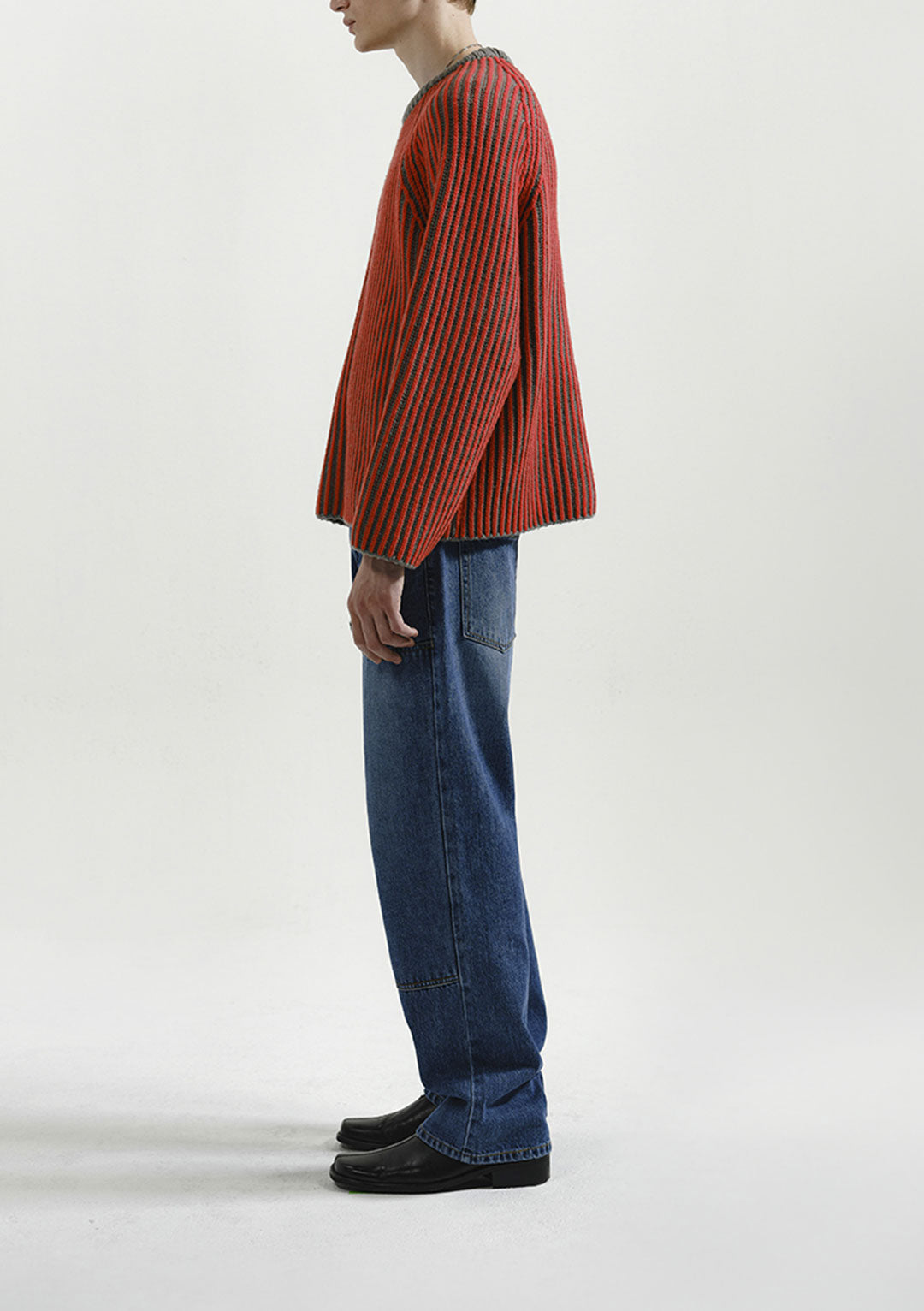 YOUNGOH PATCHED JEANS