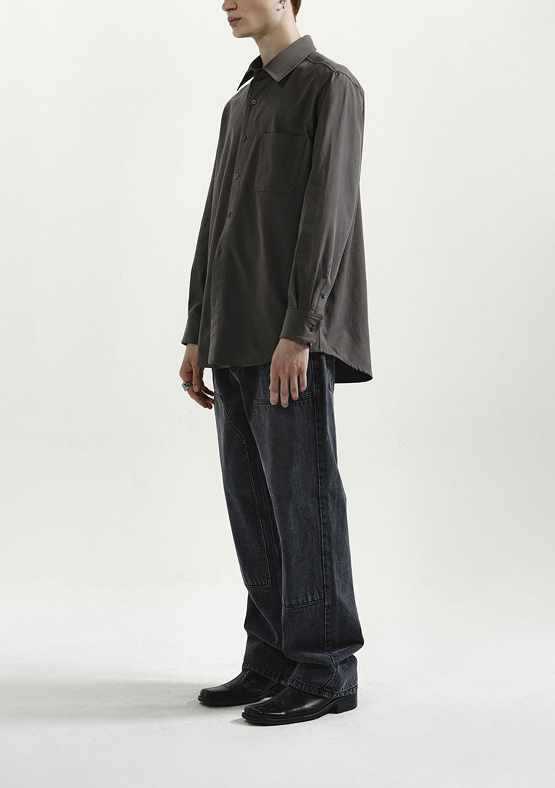 YOUNGOH PATCHED JEANS