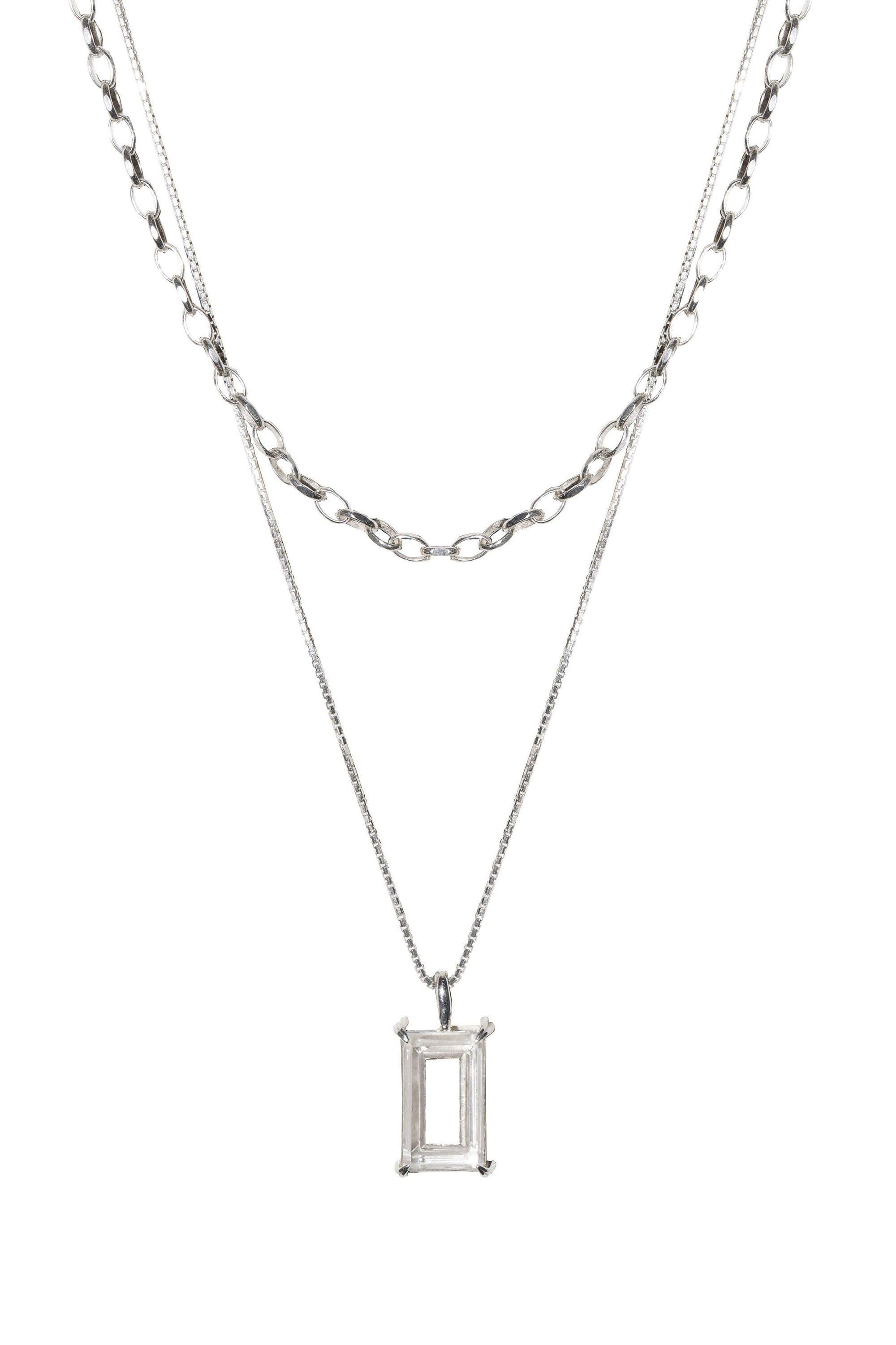 SOUHAIT PURE FRAME NECKLACE