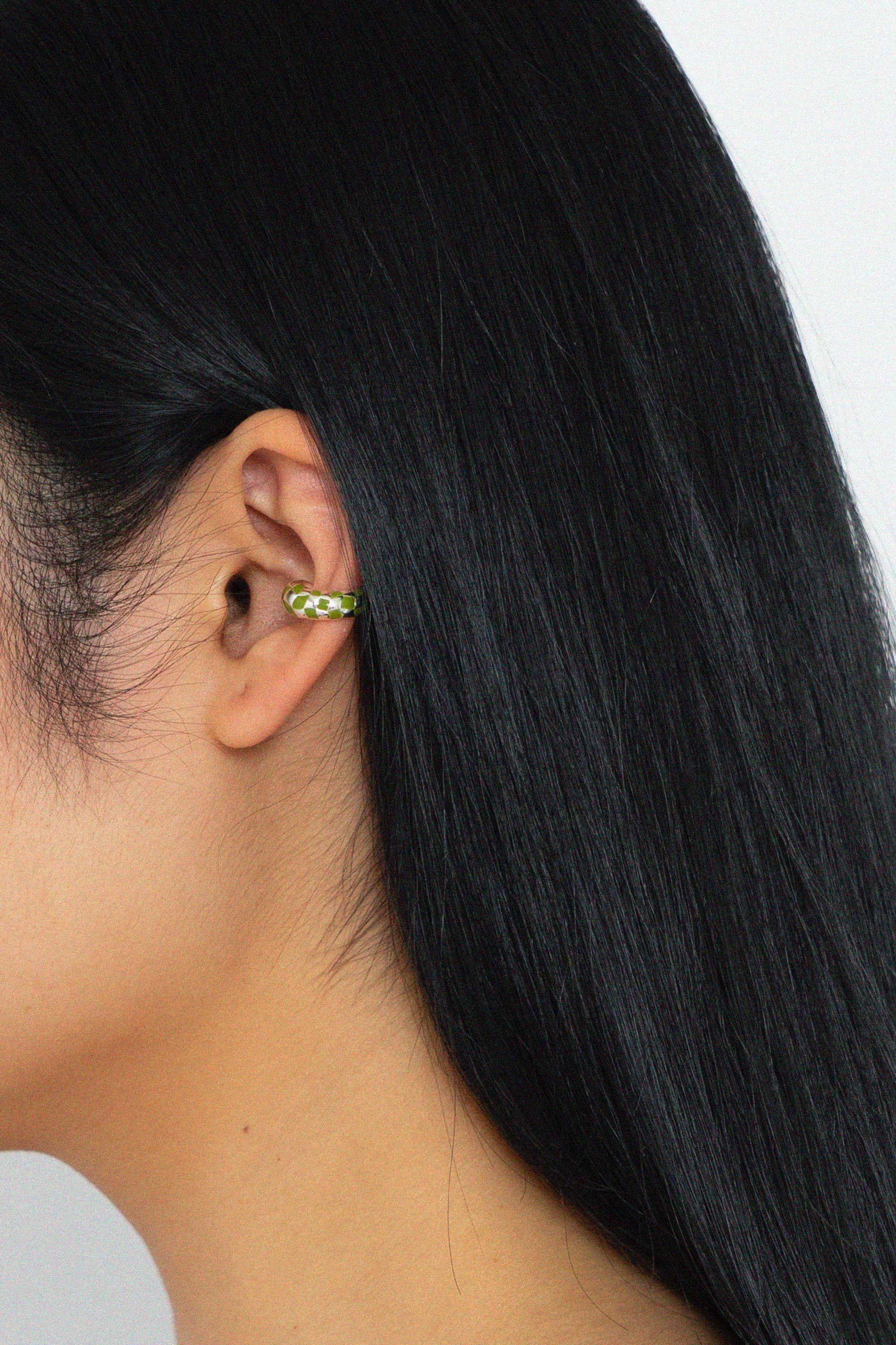G.GRUMPY CHESS COLLECTION- EAR CUFF