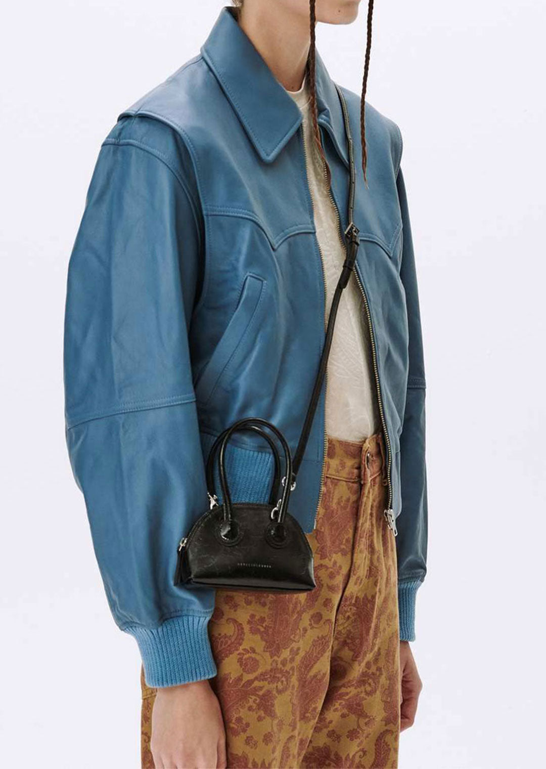 Marge Sherwood Blue Mini Bessette Bag