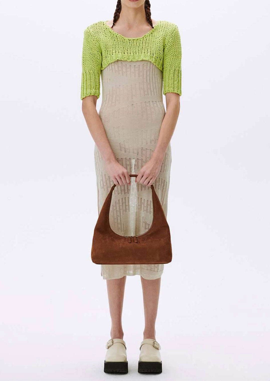 MARGESHERWOOD HOBO MEDIUM CHESTNUT NUBUCK
