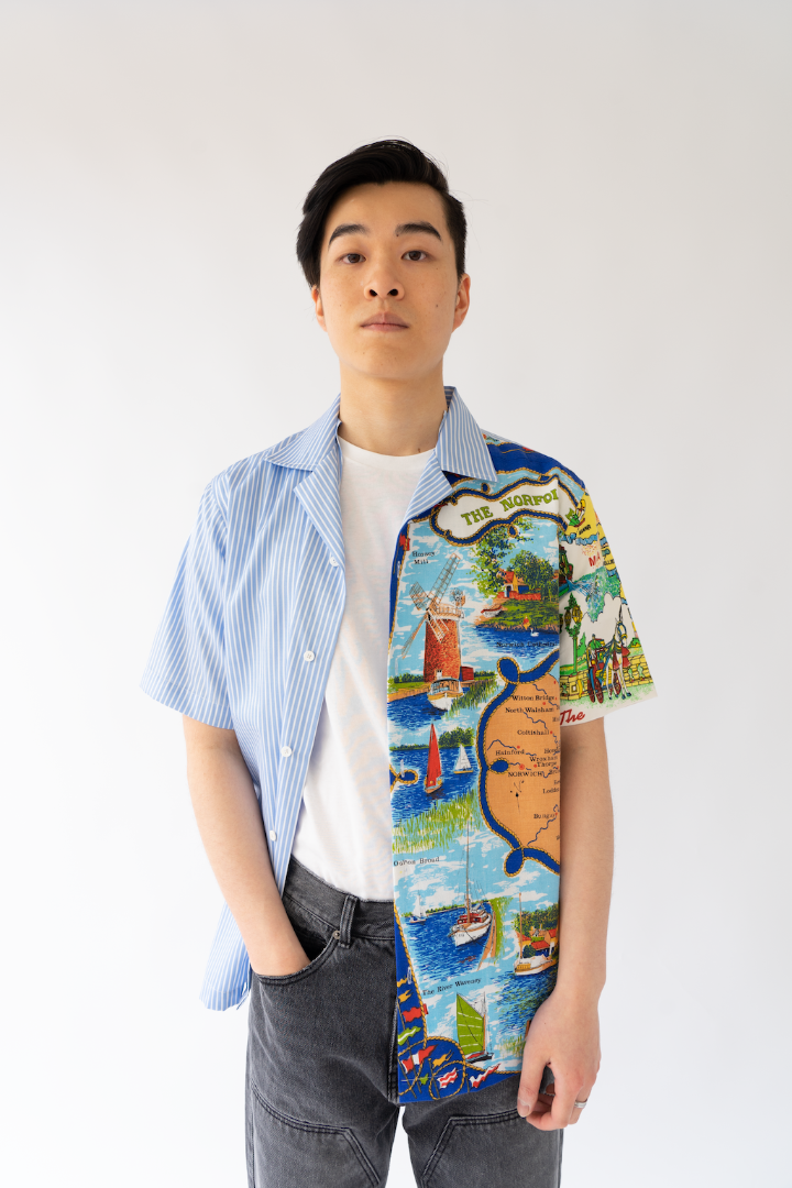 JIRAWAT HAWAII SHIRT (BLUE)