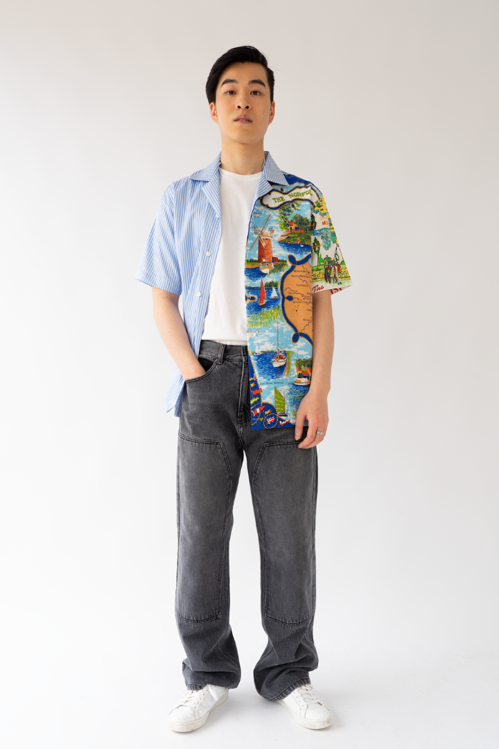 JIRAWAT HAWAII SHIRT (BLUE)