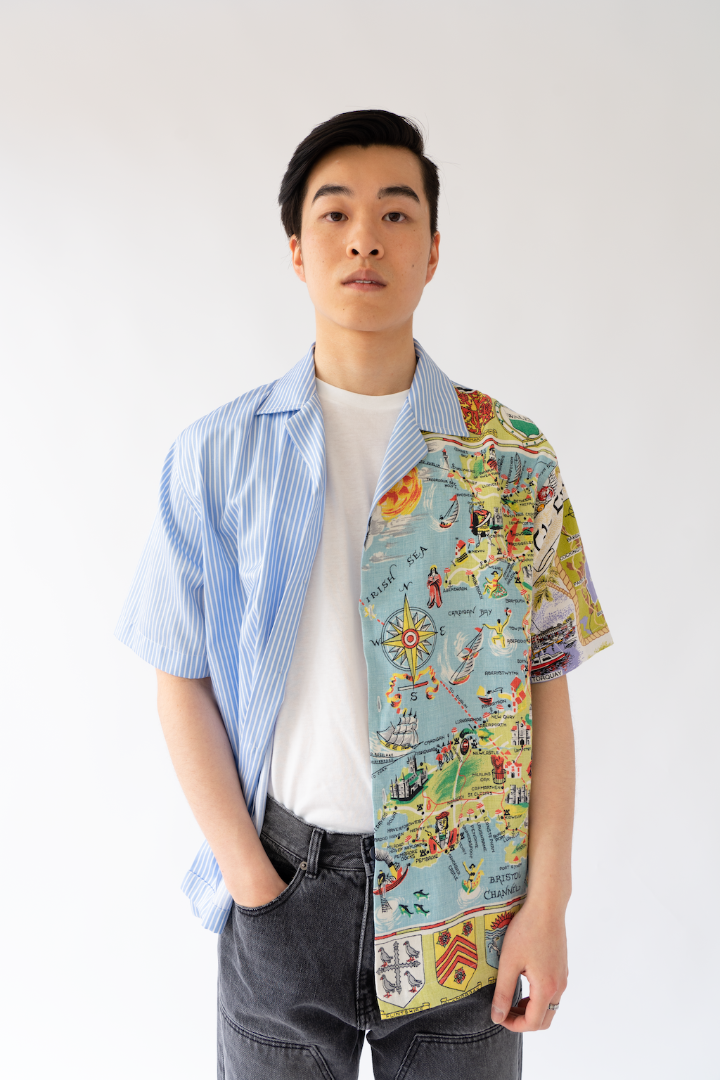 JIRAWAT HAWAII SHIRT (BLUE)