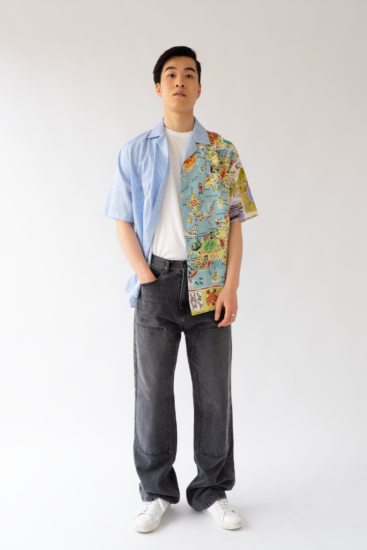 JIRAWAT HAWAII SHIRT (BLUE)