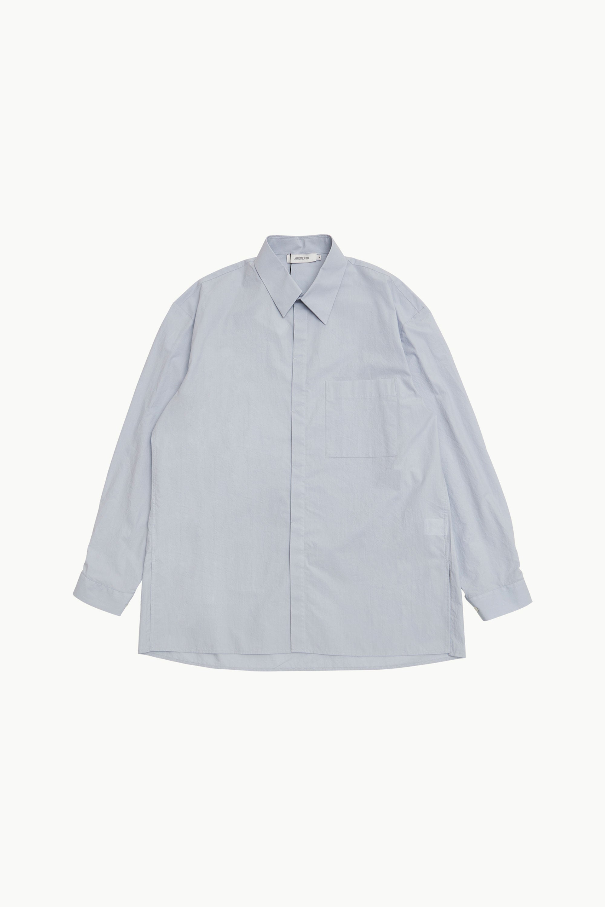 AMOMENTO Square Pocket Oversized Shirt | Polos and Shirts | OEUVR