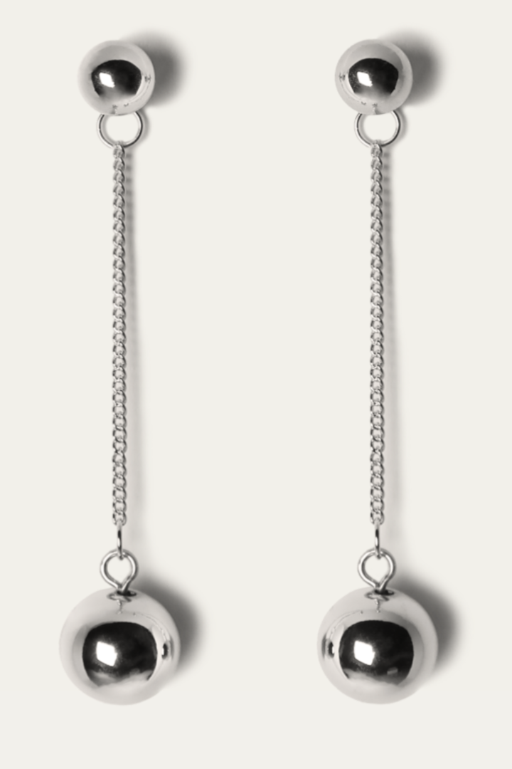 COMMON MUSE NELLE BALL EARRINGS
