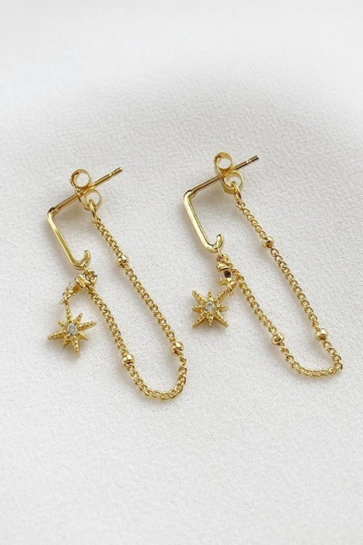 WANDERLUST MIDNIGHT DROP EARRINGS