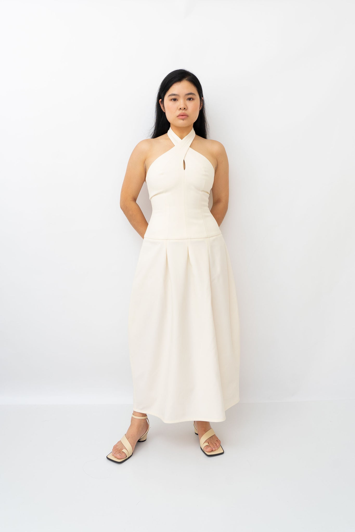 MEL ESSENTIALS YEM WOOL DRESS