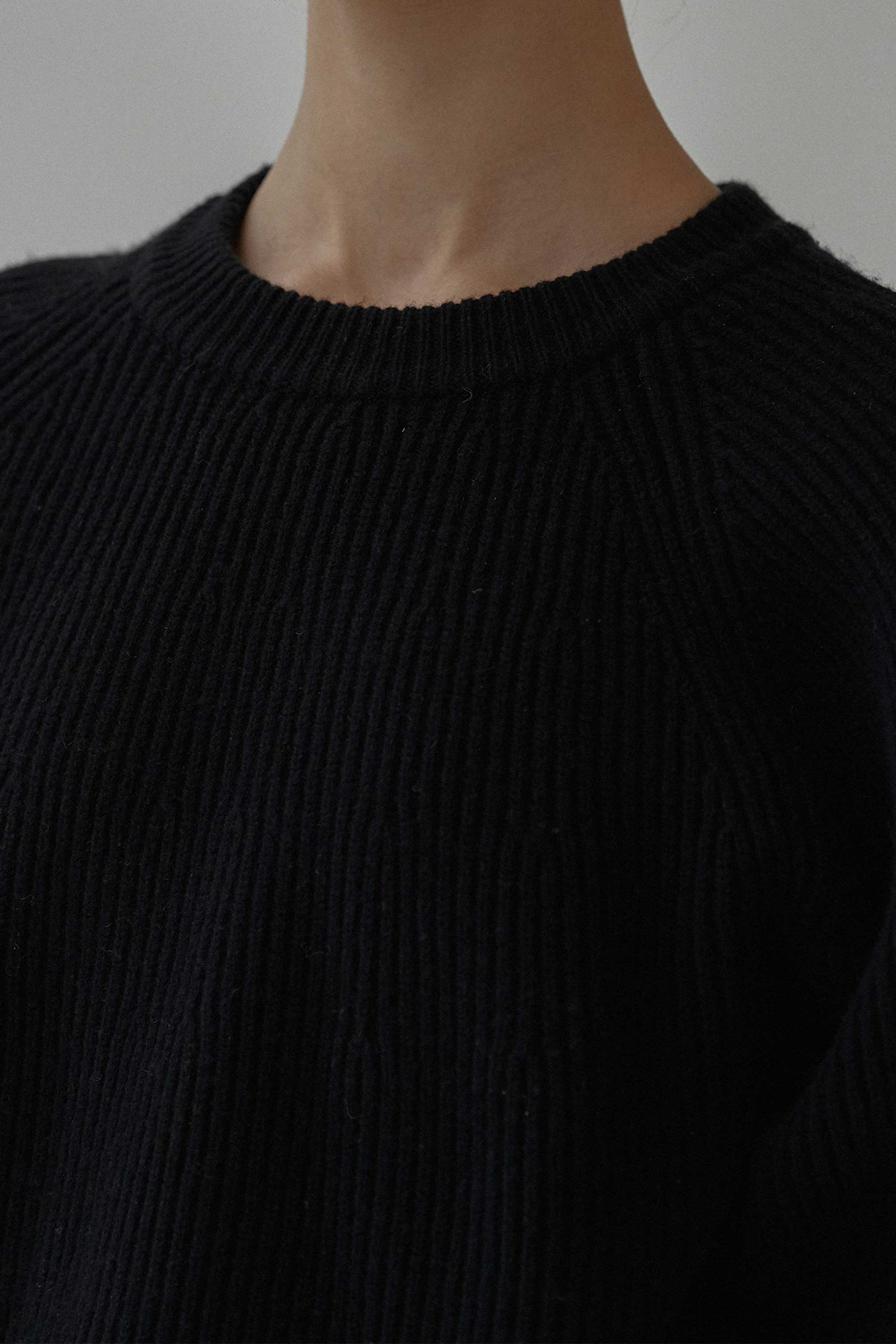 NOTHING WRITTEN VOLUME RIBBED KNIT