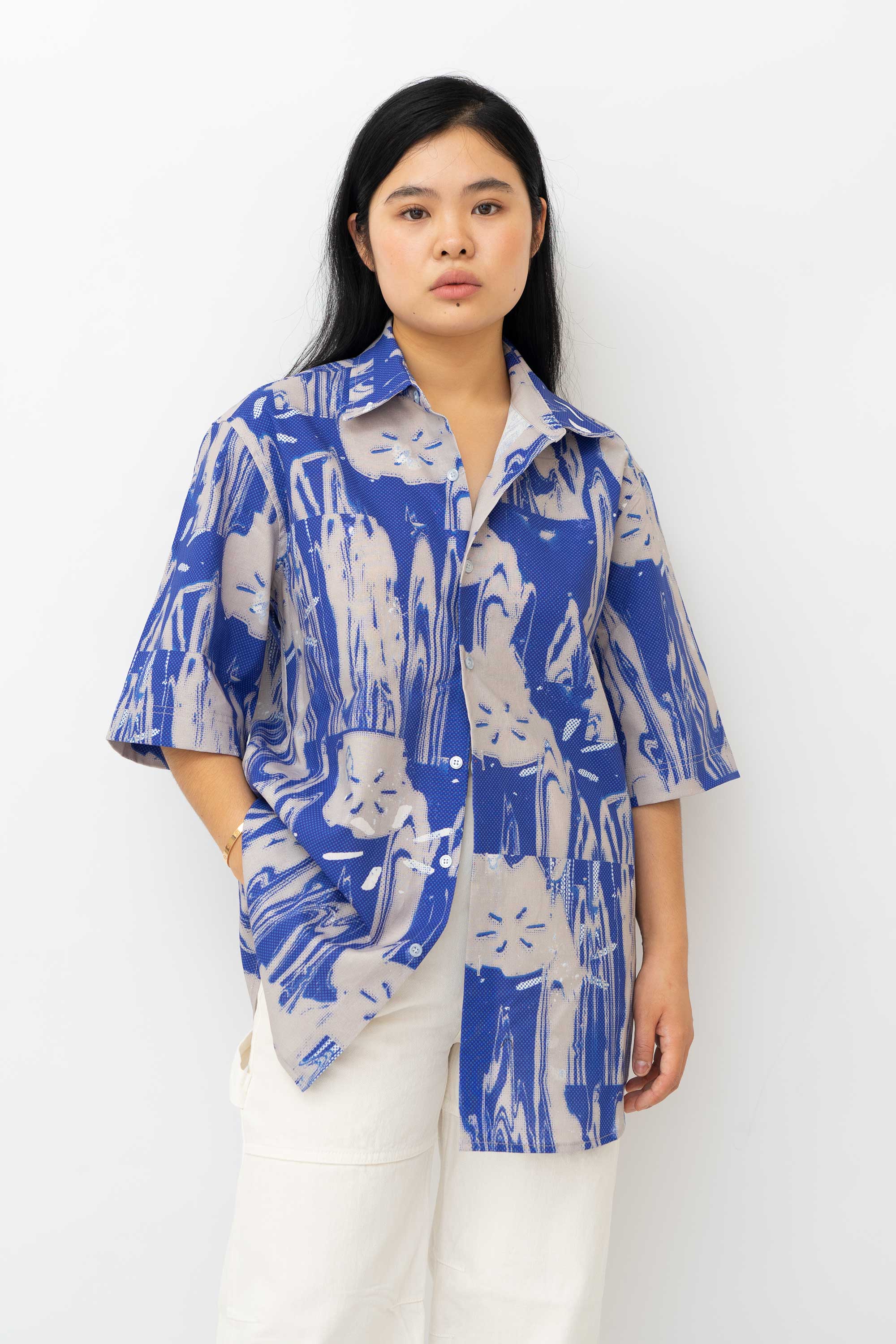 OPEN YY PLANTER OVERSIZED SHIRT