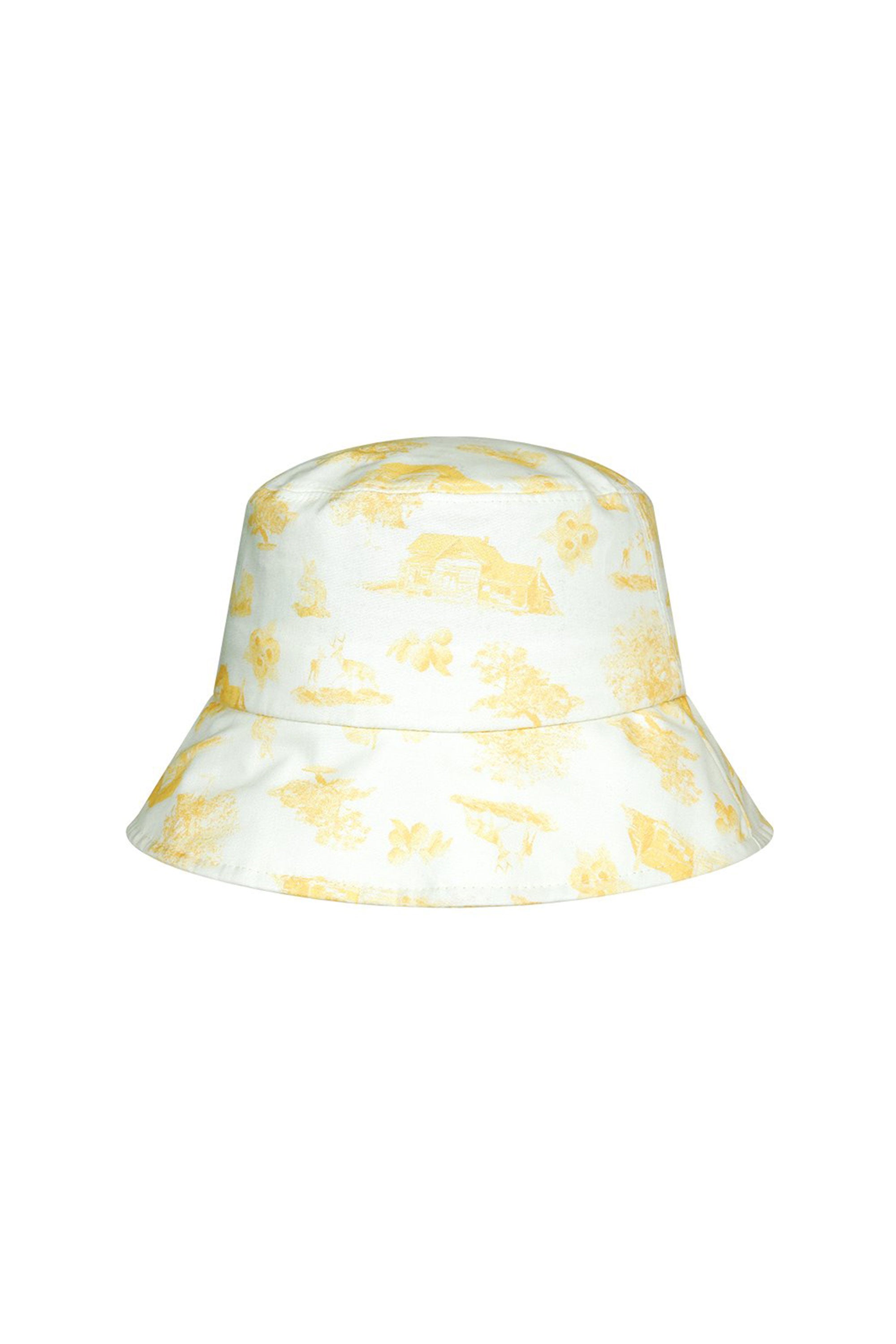 MARGARIN FINGERS TOILE BUCKET HAT