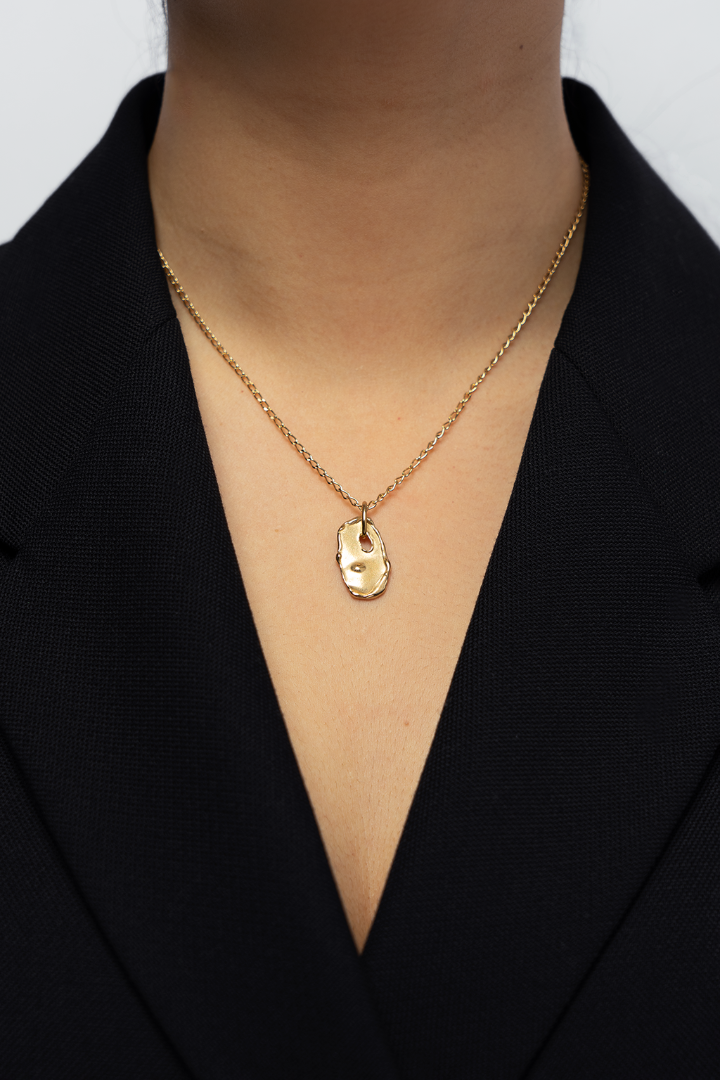 RELEASED FROM LOVE CLASSIC NECKLACE 002 GOLD VERMEIL