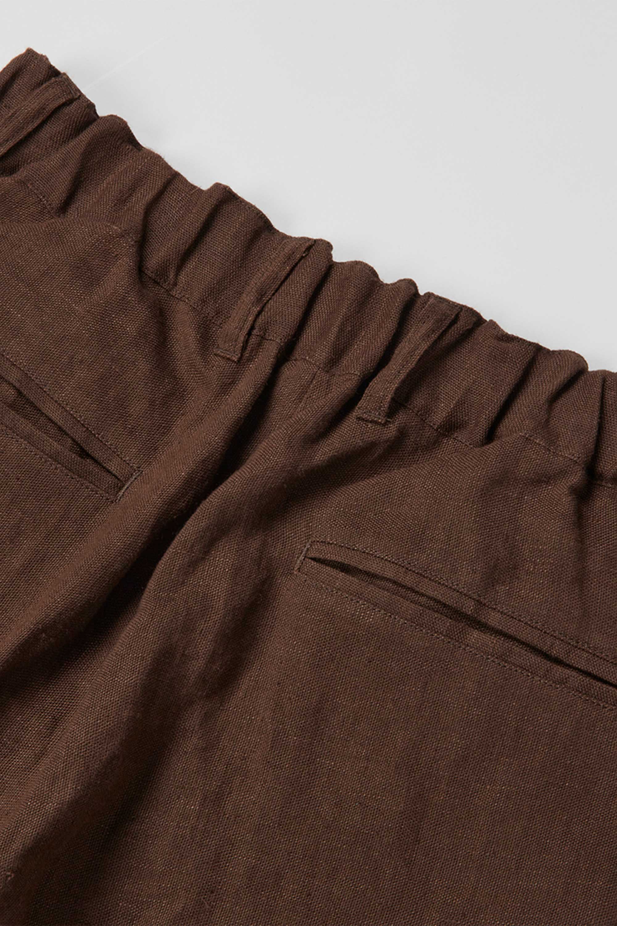 IKIJI LINEN HEMP TROUSERS