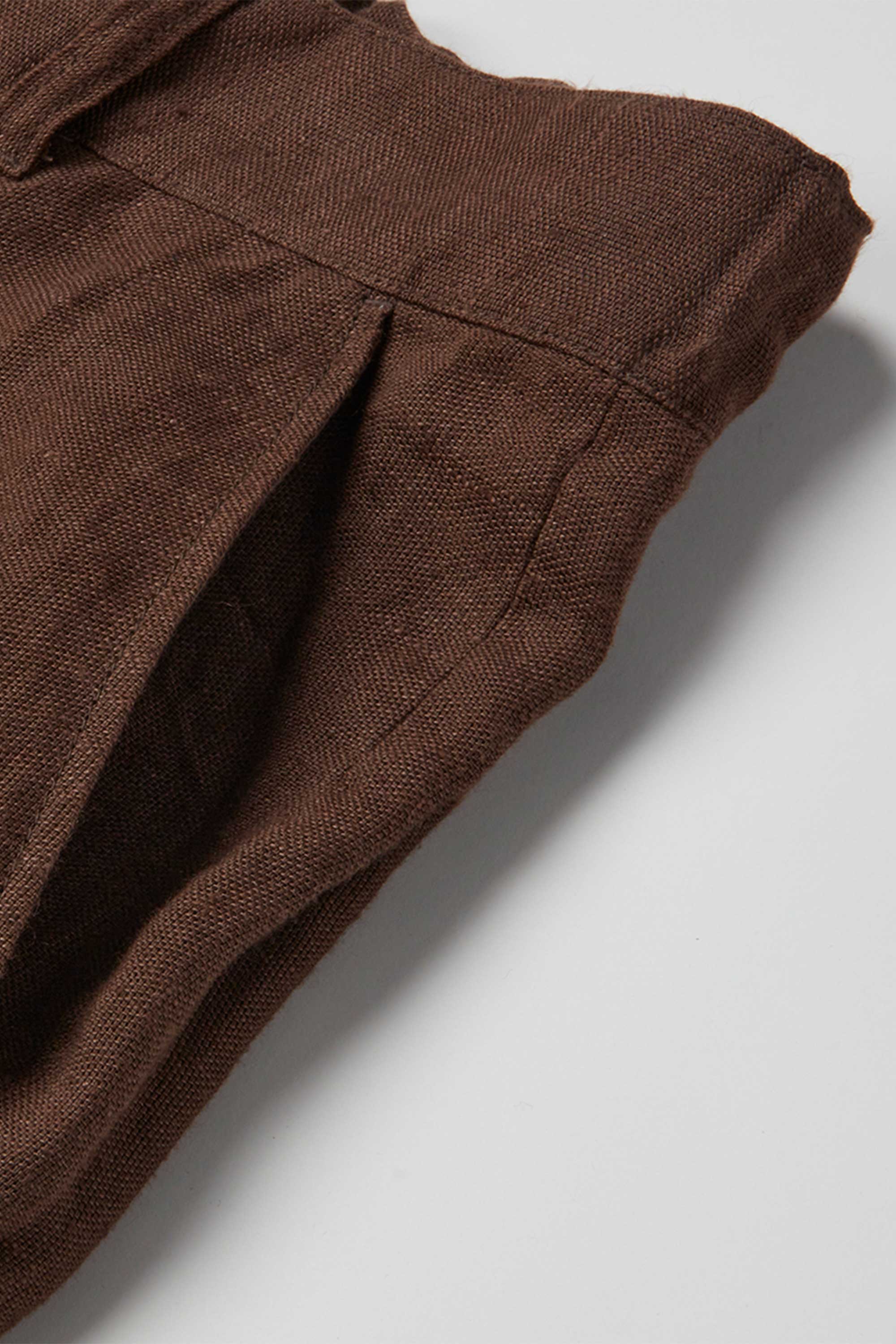 IKIJI LINEN HEMP TROUSERS