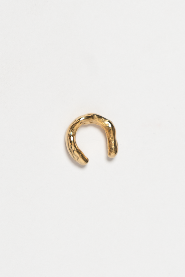 RELEASED FROM LOVE CLASSIC EAR CUFF 002 GOLD VEMEIL