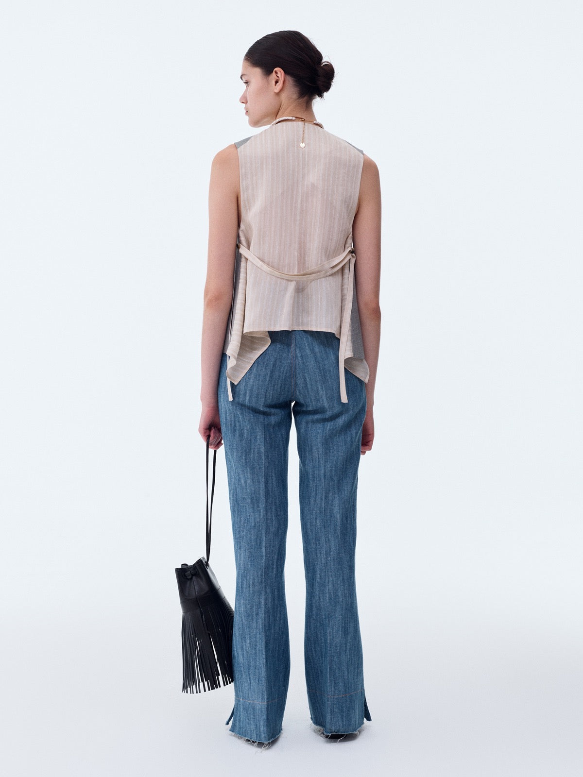 RECTO BOYFRIEND BACK POINT SILHOUETTE VEST