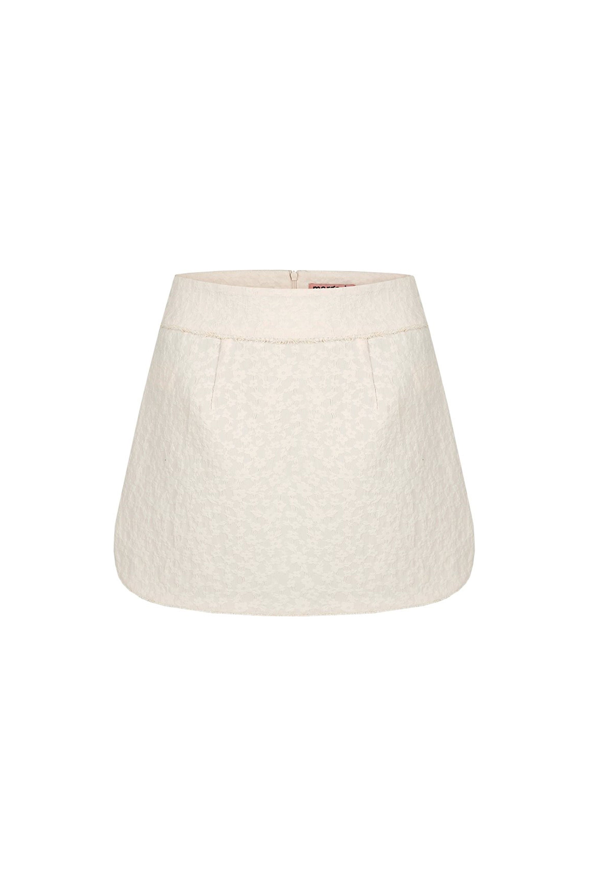 MARGARIN FINGERS JACQUARD SLIT SKIRT
